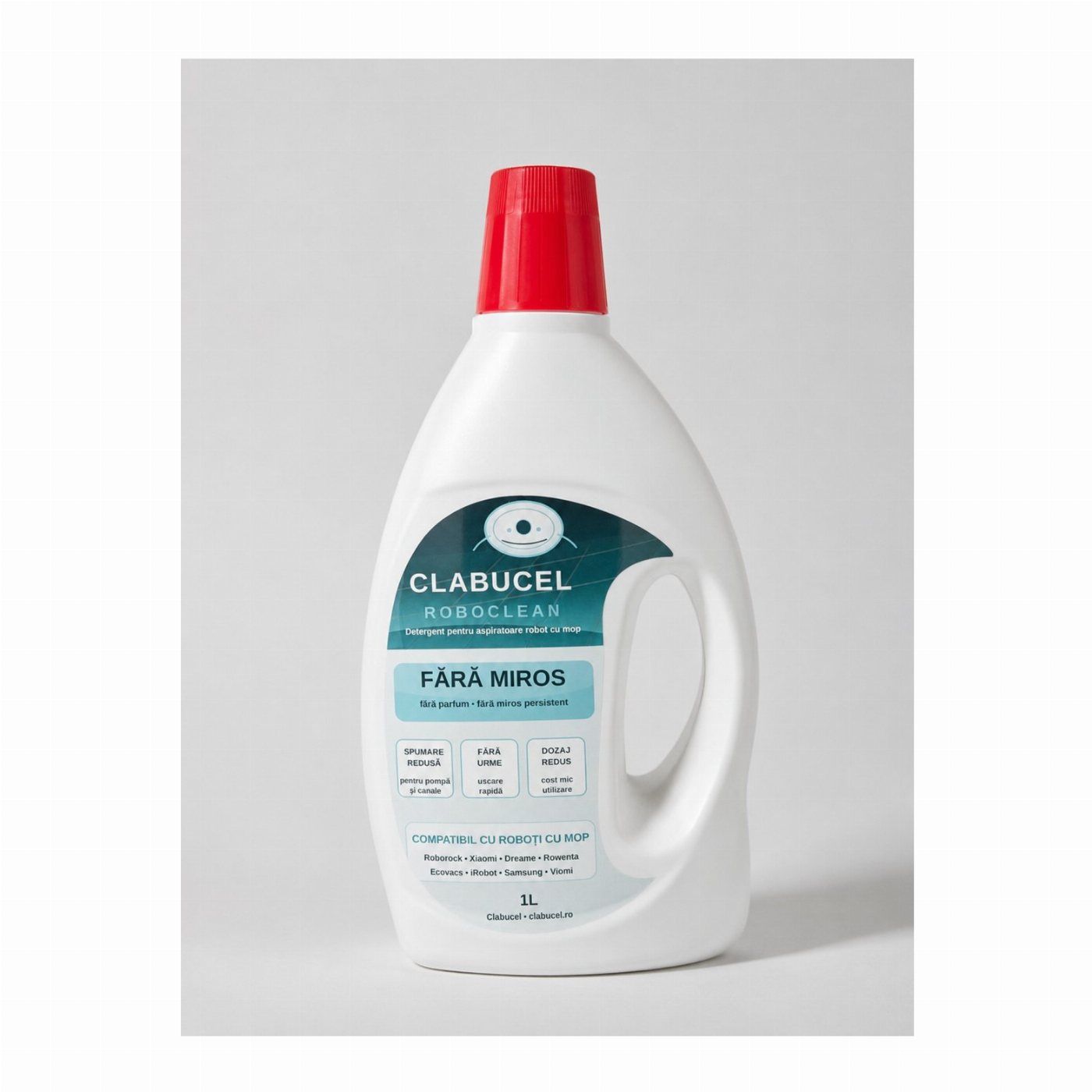 Detergent Clăbucel Roboclean pentru aspirator robot cu mop universal 1000ml – imaginea 4