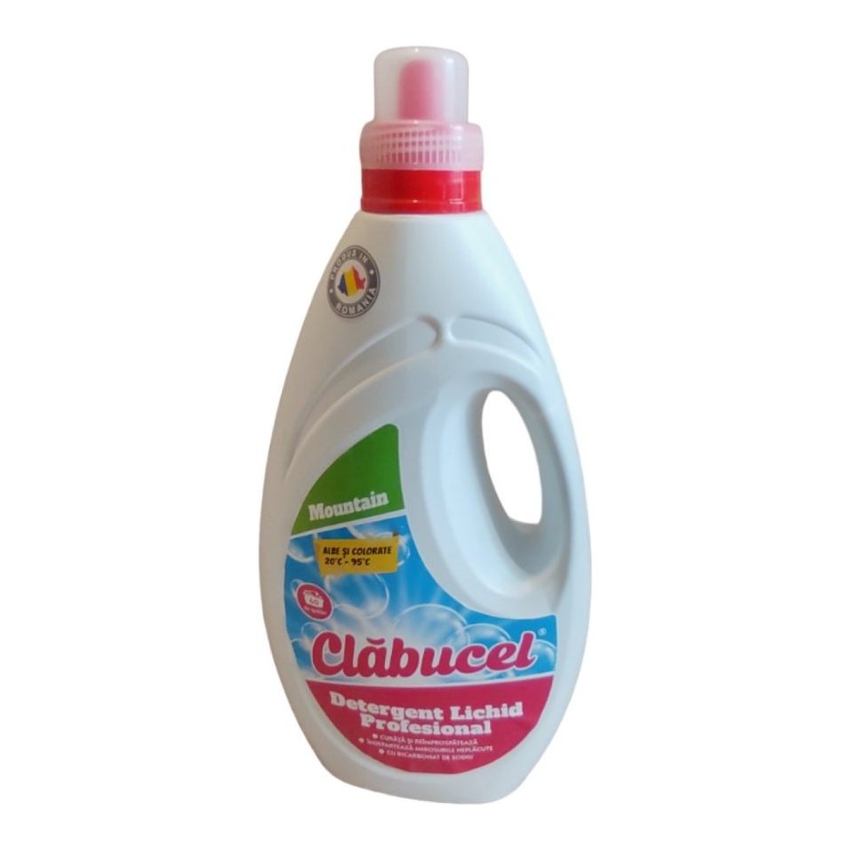 Detergent de rufe lichid gel Clăbucel pentru rufe albe și colorate 3L - Mountain – imaginea 2